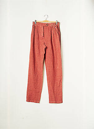 Pantalon chino fermeture zippée sous rabat boutonné taille normale rose MEXX femme
