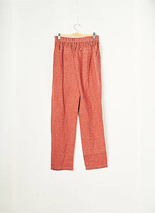 Pantalon chino fermeture zippée sous rabat boutonné taille normale rose MEXX femme