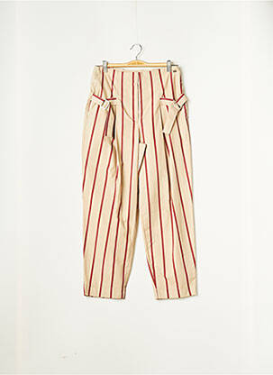 Pantalon 7/8 taille haute taille haute beige MEXX femme