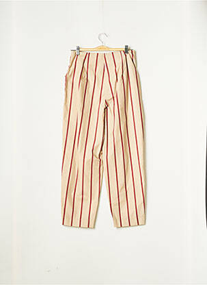 Pantalon 7/8 taille haute taille haute beige MEXX femme