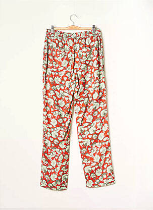 Pantalon droit tissage popeline taille normale orange MEXX femme