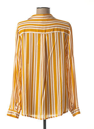 Blouse manches longues manches longues jaune JULIE GUERLANDE femme