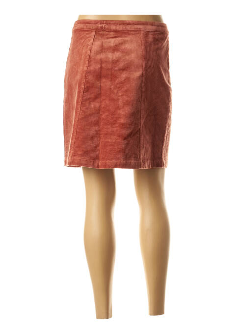 Jupe courte marron C'EST BEAU LA VIE pour femme