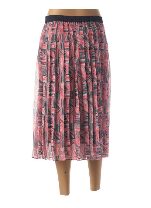 Jupe mi-longue rouge MEXX pour femme