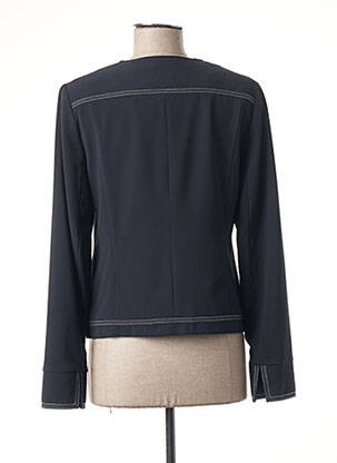 Veste casual epaulette bleu DIANE LAURY femme