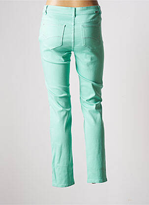 Pantalon slim stretch taille normale vert DIANE LAURY femme