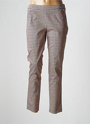 Pantalon slim tissage popeline taille normale gris MEXX femme