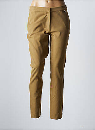 Pantalon slim stretch taille normale beige MEXX femme