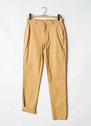 Pantalon chino fermeture zippée sous rabat boutonné taille normale beige MEXX femme