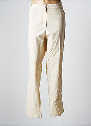 Pantalon slim beige DIANE LAURY pour femme
