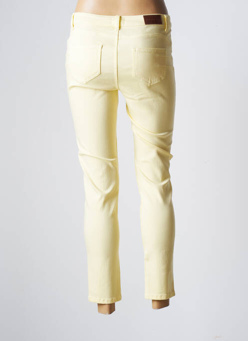 Pantalon 7/8 jaune C'EST BEAU LA VIE femme