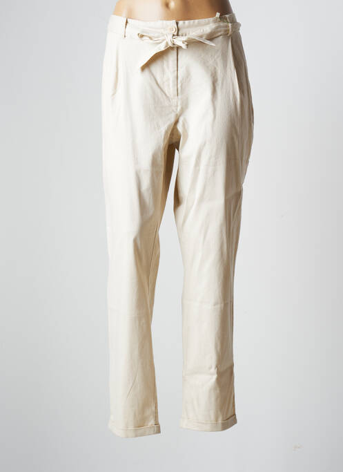 Pantalon droit beige DIANE LAURY pour femme