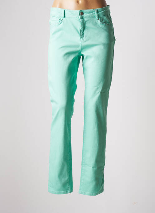 Pantalon slim vert DIANE LAURY pour femme