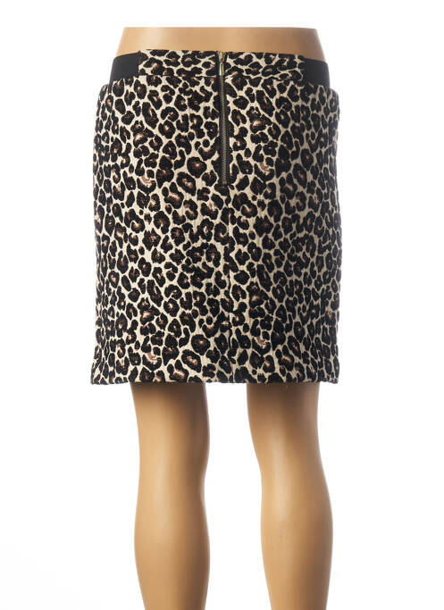 Jupe courte beige C'EST BEAU LA VIE pour femme