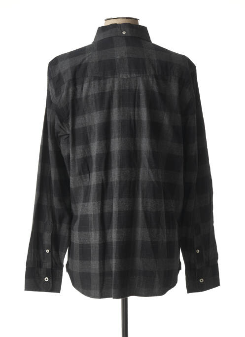 Chemise manches longues noir MUSTANG homme