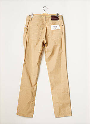 Pantalon slim tissage popeline taille normale beige MUSTANG femme