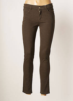 Pantalon slim taille normale taille normale vert MEXX femme