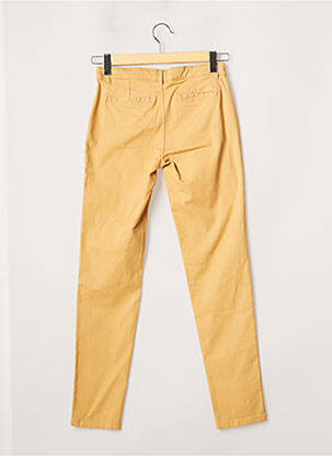 Pantalon chino fermeture zippée sous rabat boutonné taille normale beige MEXX femme