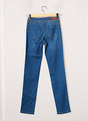 Jeans coupe slim slim taille normale bleu C'EST BEAU LA VIE femme