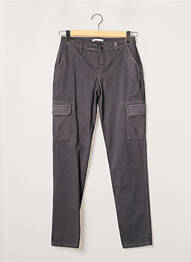 Pantalon fermeture zippée sous rabat boutonné taille normale gris MEXX femme