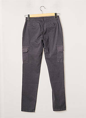Pantalon fermeture zippée sous rabat boutonné taille normale gris MEXX femme