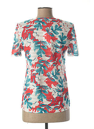 T-shirt imprimé fantaisie manches courtes rouge DIANE LAURY femme