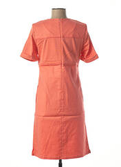 Robe mi-longue orange DIANE LAURY pour femme seconde vue