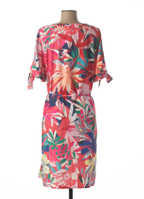 Robe mi-longue rose DIANE LAURY pour femme