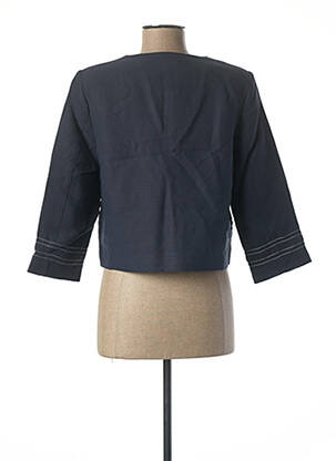 Veste casual epaulette bleu DIANE LAURY femme