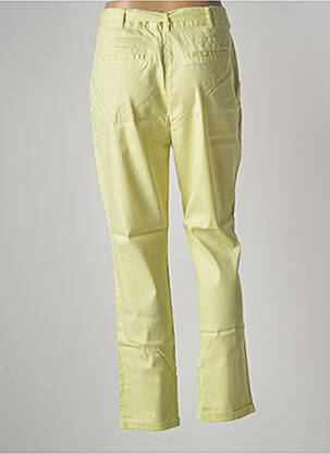 Pantalon droit stretch taille haute vert DIANE LAURY femme