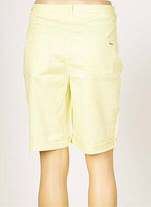 Bermuda tissage popeline taille normale vert DIANE LAURY femme