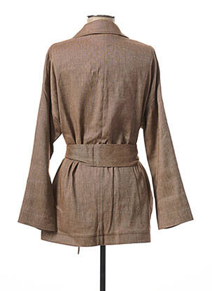 Blazer poches marron SAINT HILAIRE femme