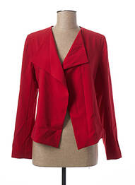 Blazer coupe cintrée rouge SAINT HILAIRE femme