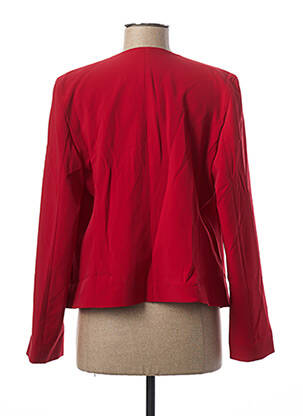 Blazer coupe cintrée rouge SAINT HILAIRE femme