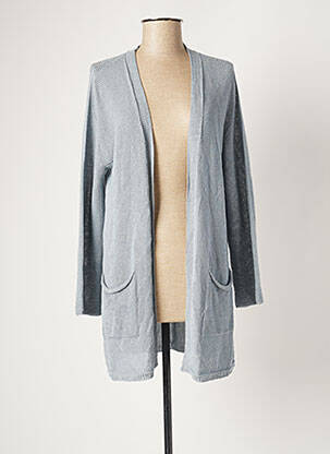 Gilet manches longues stretch gris ELENA MIRO femme