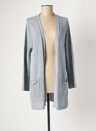 Gilet manches longues stretch gris ELENA MIRO femme