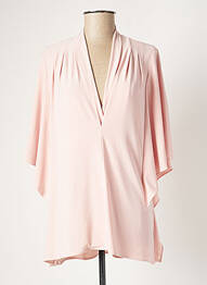 Blouse manches courtes manches courtes rose JOSEPH RIBKOFF femme