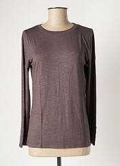 T-shirt gris MARBLE pour femme seconde vue