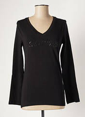 T-shirt noir BLACK WELLIS pour femme seconde vue