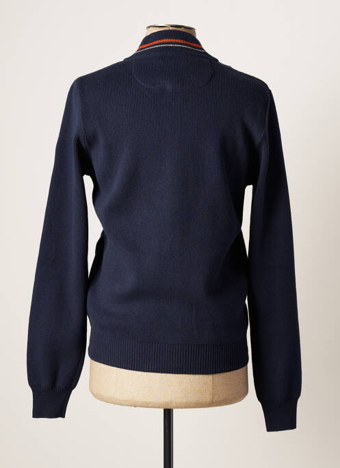 Gilet manches longues bleu LA SQUADRA pour homme