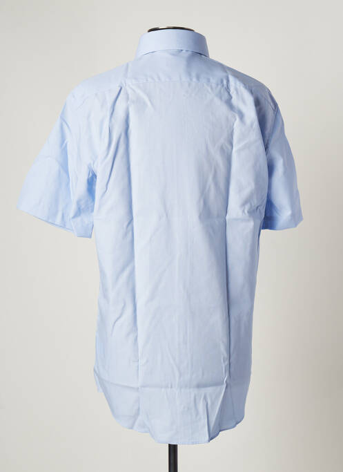 Chemise manches courtes bleu SEIDEN STICKER pour homme