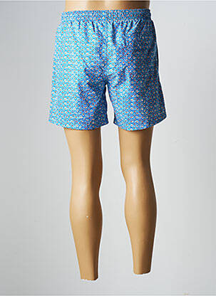 Short de bain imprimé fantaisie bleu LA SQUADRA homme