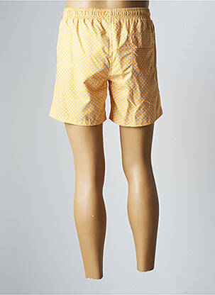 Short de bain imprimé fantaisie jaune LA SQUADRA homme
