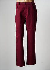 Pantalon droit rouge LCDN pour homme seconde vue