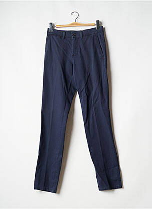 Pantalon chino stretch taille normale bleu LCDN homme