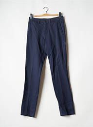 Pantalon chino stretch taille normale bleu LCDN homme