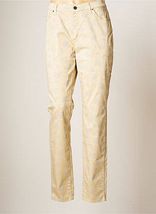Pantalon slim taille normale beige LCDN femme
