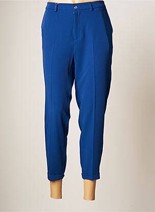 Pantacourt taille basse taille basse bleu LCDN femme