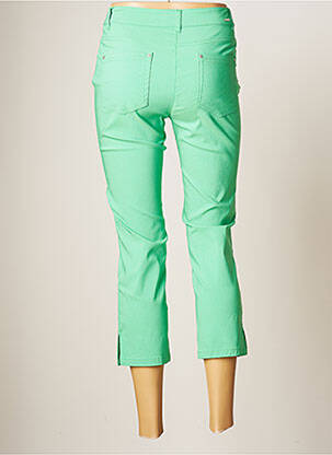 Pantacourt stretch taille normale vert DIANE LAURY femme