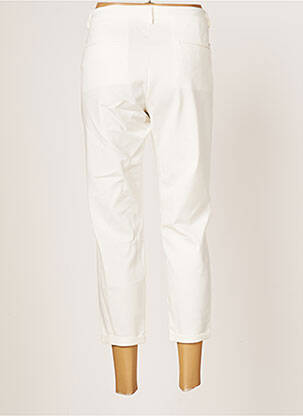 Pantacourt tissage popeline taille normale beige LCDN femme